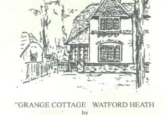 'Grange Cottage'  and   'Thoughts of Watford Heath'                  -  Oxhey